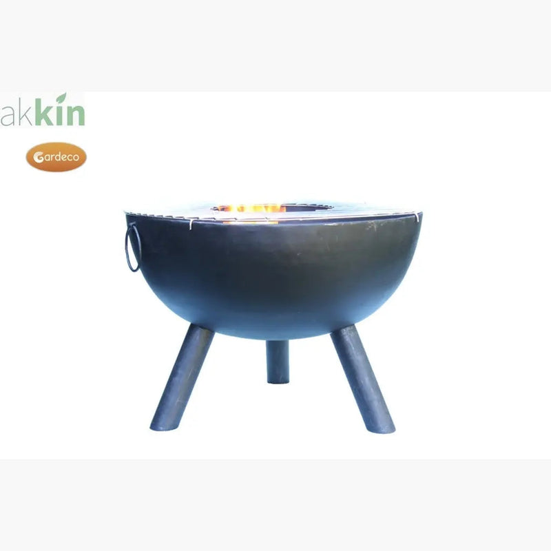 Black Steel Fire Bowl AK Kin Garden Supplies