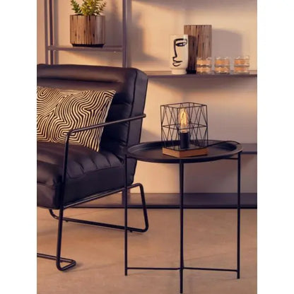 Bode Black Metal Table Lamp AK Kin Garden Supplies