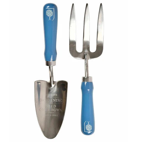 British Meadow Trowel and Fork Set House, Home & Garden