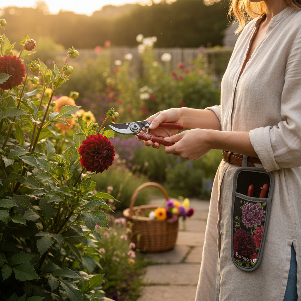 Burgon & Ball British Bloom Pruner and Holster Gift Set House, Home & Garden