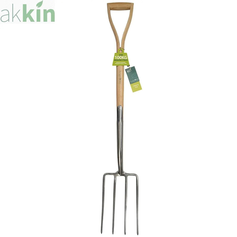 Burgon & Ball RHS Stainless Digging Fork AK Kin Garden Supplies