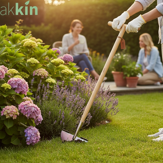 Burgon & Ball RHS Stainless Half Moon Lawn Edger AK Kin Garden Supplies