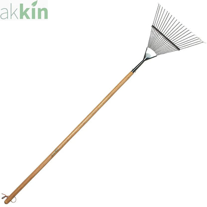 Burgon & Ball RHS Stainless Lawn Rake AK Kin Garden Supplies