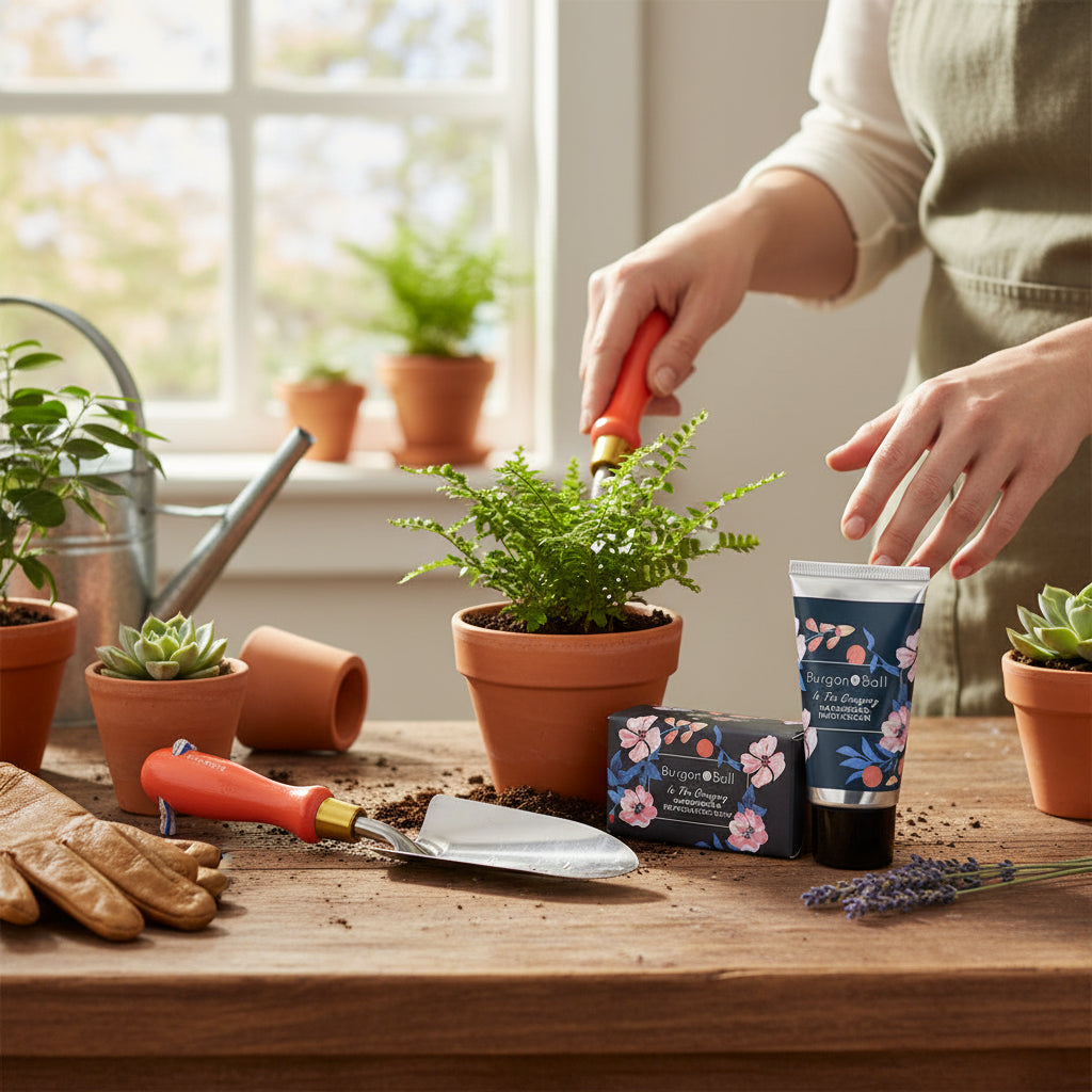 Burgon and Ball Soap, Hand Cream and Trowel Gardener Gift Set House, Home & Garden