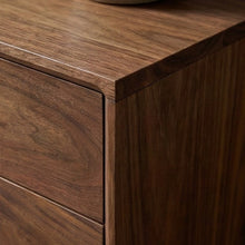 Wright Walnut Bedside Table