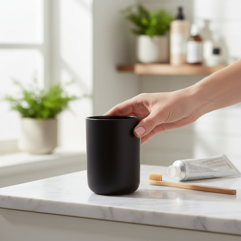 Canyon Black Bathroom Tumbler House, Home & Garden