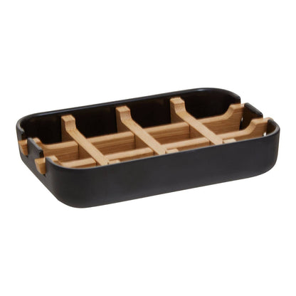 Canyon Black Soap Dish House, Home & Garden