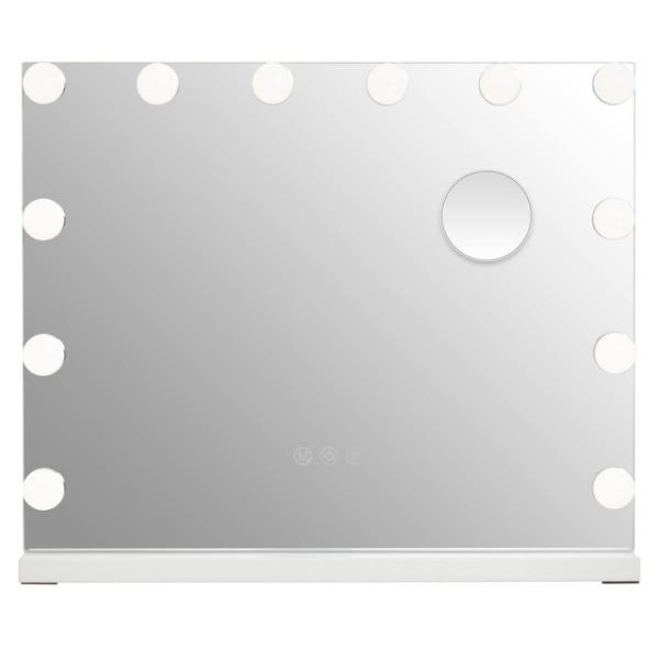 Cassini Illuminated LED Free Standing Vanity Mirror House, Home & Garden