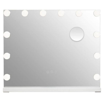 Cassini Illuminated LED Free Standing Vanity Mirror House, Home & Garden