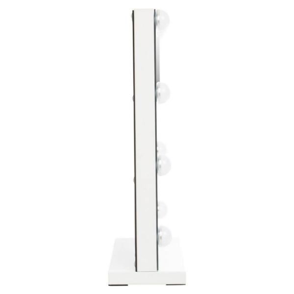 Cassini Illuminated LED Free Standing Vanity Mirror House, Home & Garden