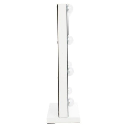 Cassini Illuminated LED Free Standing Vanity Mirror House, Home & Garden