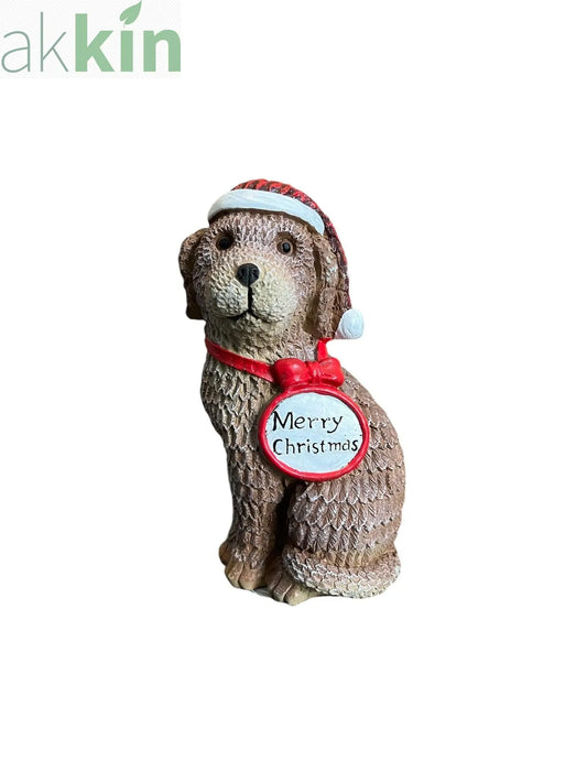 Christmas Dog Ornament 17cm AK Kin Garden Supplies