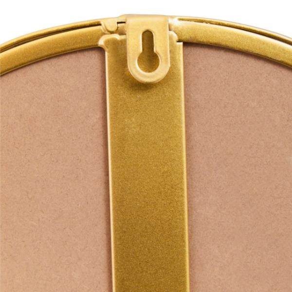 Cindy Small Gold Finish Wall Mirror House, Home & Garden