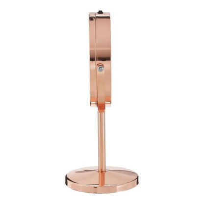 Clara Rose Gold LED Table Mirror House, Home & Garden