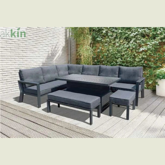 Combusa Corner Adjustable Sofa Set AK Kin Garden Supplies