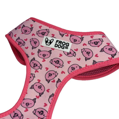 Comfy-Wear Adjustable Dog Harness - Piggy Passion AK Kin Garden Supplies