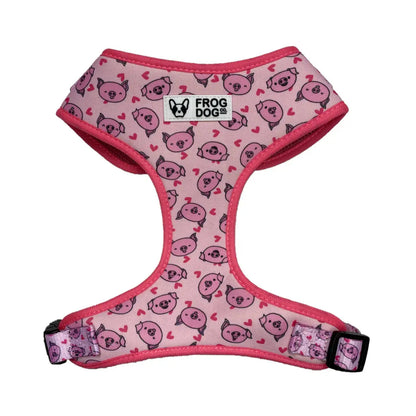 Comfy-Wear Adjustable Dog Harness - Piggy Passion AK Kin Garden Supplies