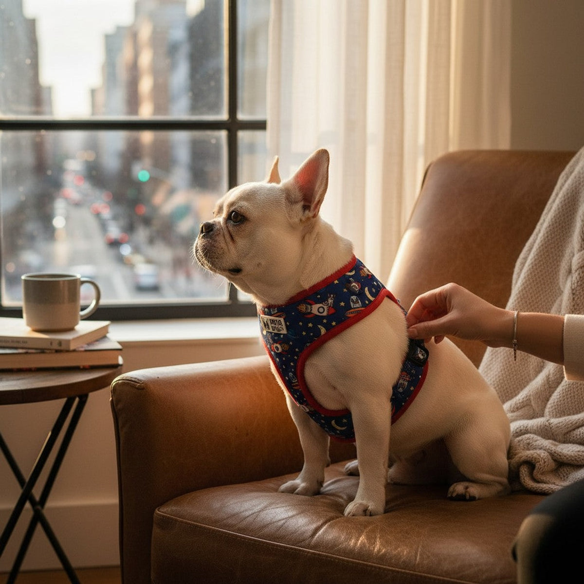 Comfy-Wear Adjustable Dog Harness - Zoomies Small - Neck 34-42cm / Chest 39-56cm