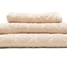 Country House Jacquard Sculpted Bath Towels Blush AK Kin Garden Supplies