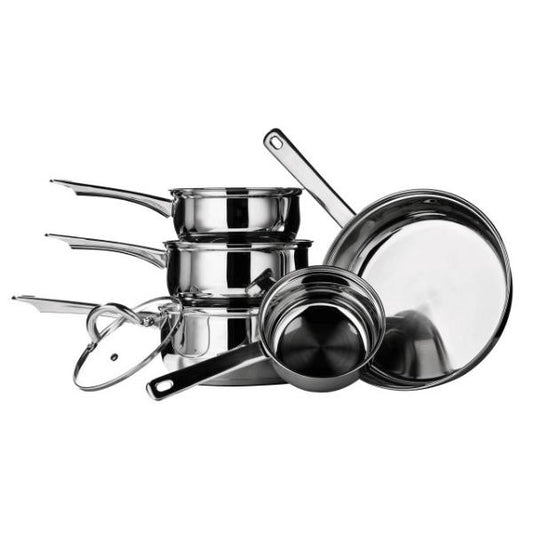 Crosse 5 Piece Stainless Steel Pan Set House, Home & Garden