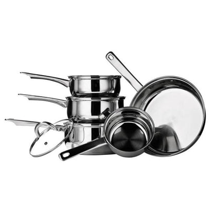 Crosse 5 Piece Stainless Steel Pan Set House, Home & Garden