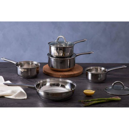 Crosse 5 Piece Stainless Steel Pan Set House, Home & Garden