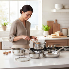 Crosse 5 Piece Stainless Steel Pan Set House, Home & Garden