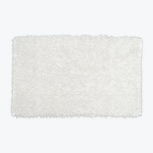 Curly Tumble Twist Bath Mat - 100% Cotton White AK Kin Garden Supplies