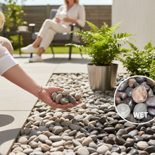 Decorative Scottish Beach Pebbles 20–30mm Landscaping Stones 25kg
