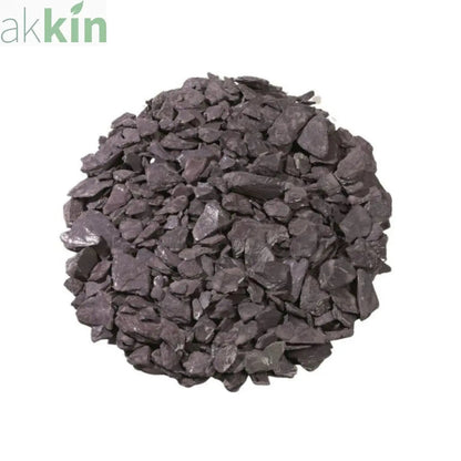 Decorative Blue Slate Shale Chippings 20mm 25kg AK Kin Garden Supplies