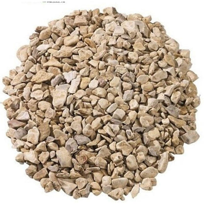 Decorative Buff Flint Stones 20mm - 25kg AK Kin Garden Supplies