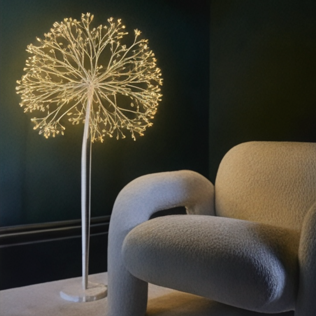 Decorative Dandelion Tree 120cm Indoor Home Light White House, Home & Garden
