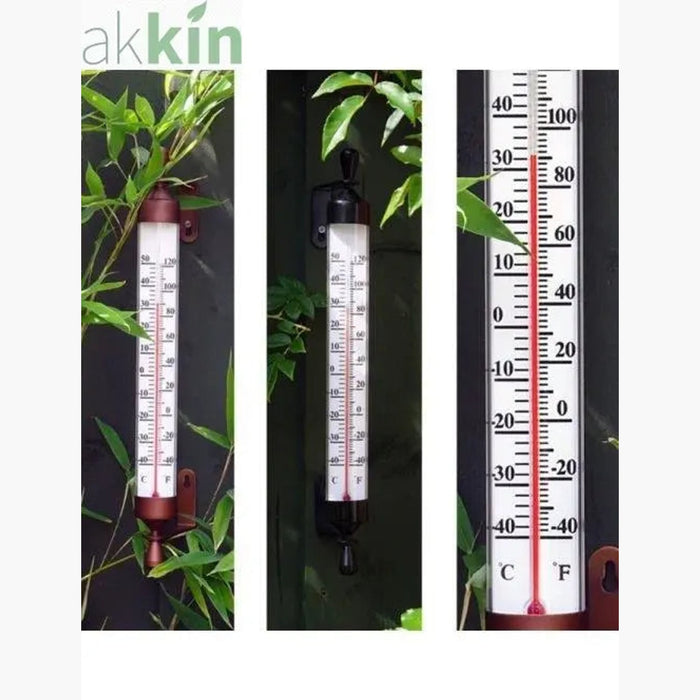 Decorative External Wall Thermometer AK Kin Garden Supplies