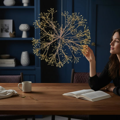 Decorative Hanging Dandelion 60cm Indoor Lighting House, Home & Garden