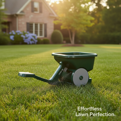 Deluxe Hand Lawn Spreader AK Kin Garden Supplies