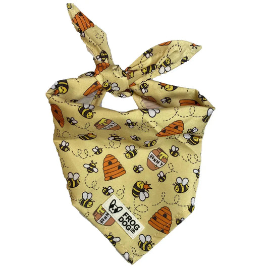 Dog Bandana - Bee Kind - One Size AK Kin Garden Supplies
