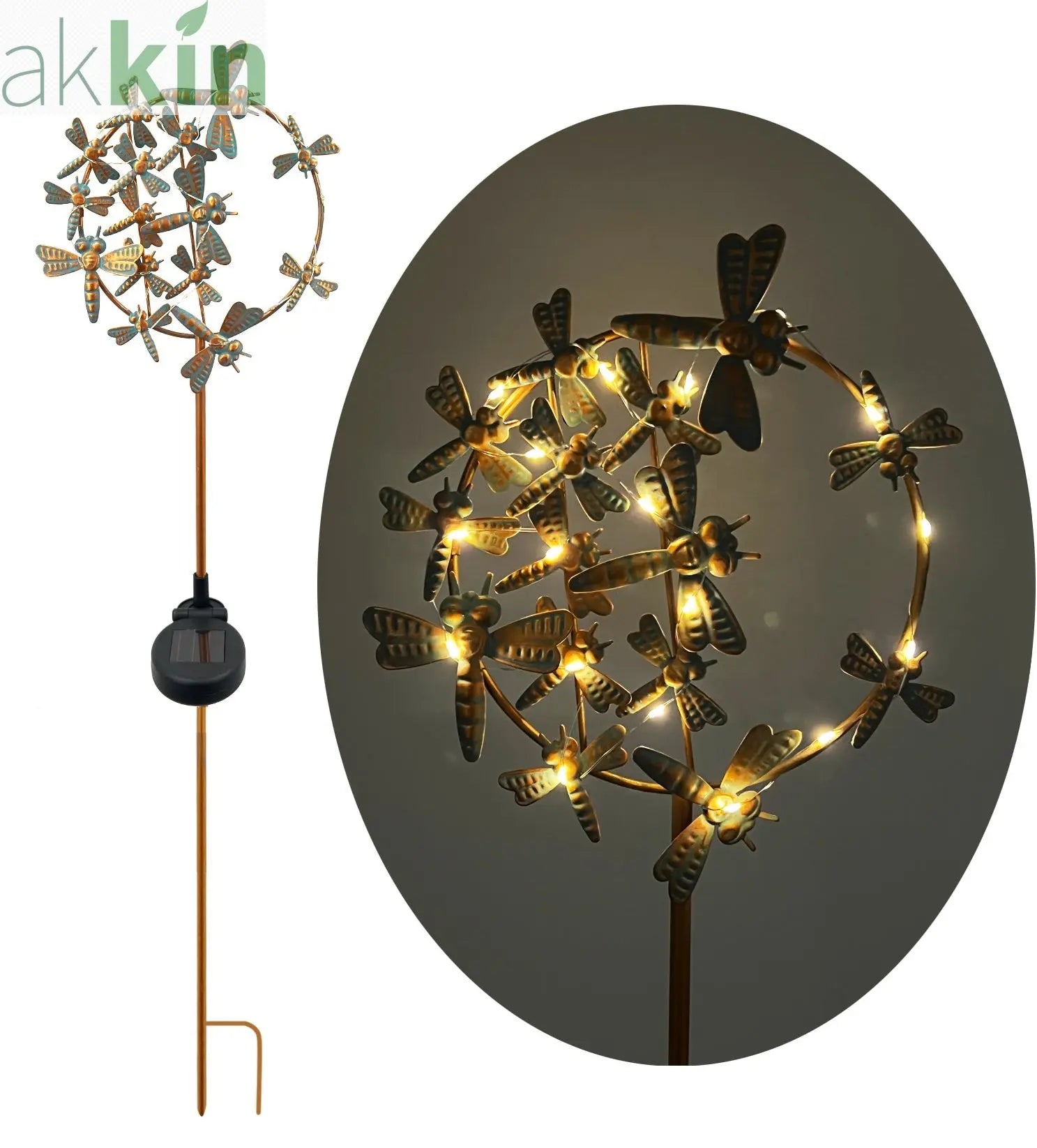 Dragonfly Fairy Solar Light on Stake AK Kin Garden Supplies