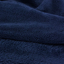 Snug-Rug Deluxe Wearable Blanket with Sleeves & Pouch Pocket – Navy Coral Fleece