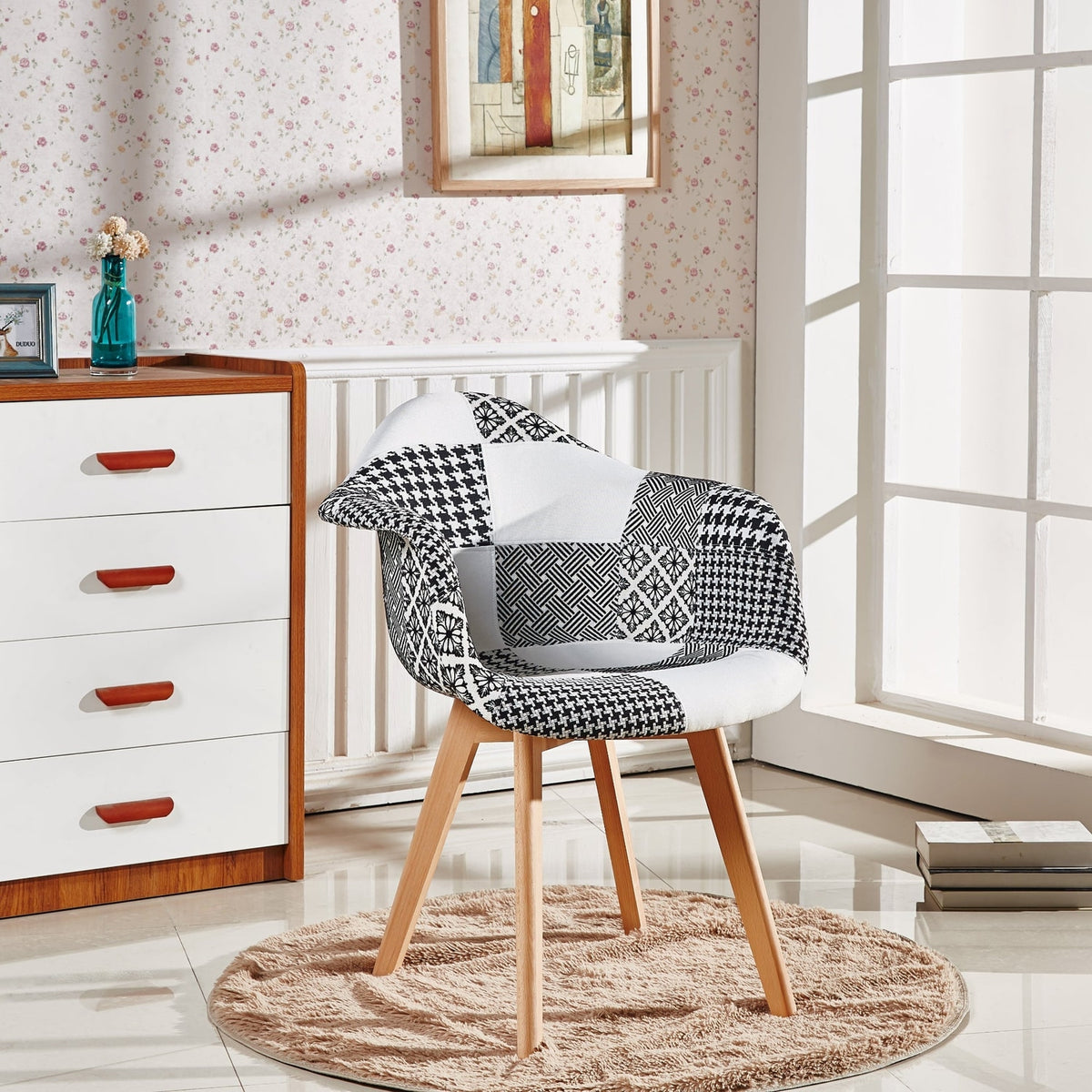 Chrono Patchwork Tub Chair
