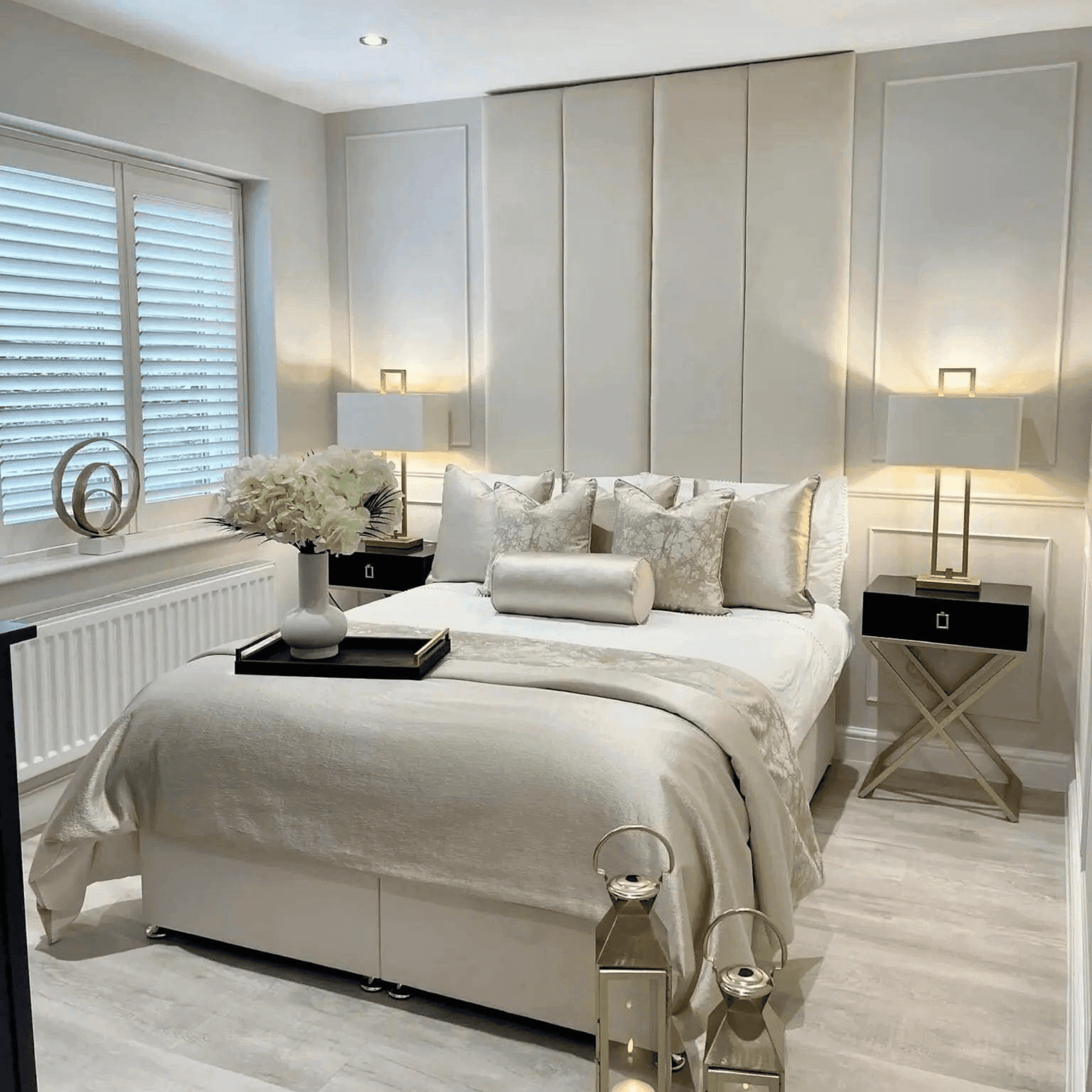 Eagle Bed Frame UK – Classy Wall Panel Upholstered Bed | UK Beds Direct UK Beds Direct ltd