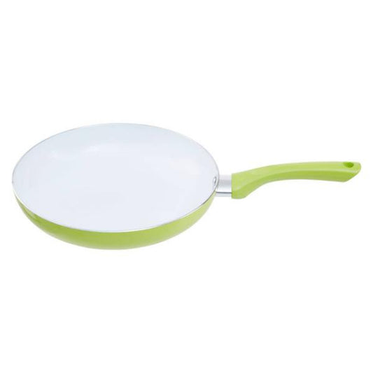 Ecocook 26cm Lime Green Frying Pan with Ceramic Coating House, Home & Garden