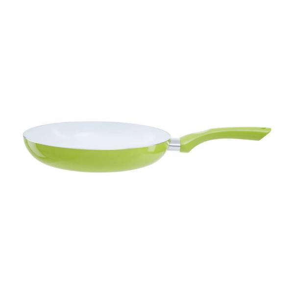 Ecocook 26cm Lime Green Frying Pan with Ceramic Coating House, Home & Garden