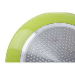 Ecocook 26cm Lime Green Frying Pan with Ceramic Coating House, Home & Garden
