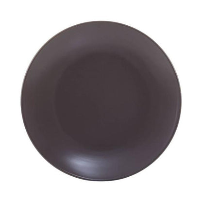 Elmira 12 Piece Brown Stoneware Dinner Set House, Home & Garden