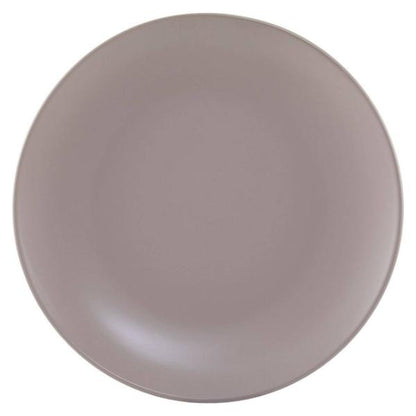 Elmira 12 Piece Grey Stoneware Dinner Set House, Home & Garden