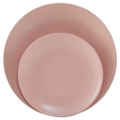 Elmira 12 Piece Pink Dinner Set House, Home & Garden