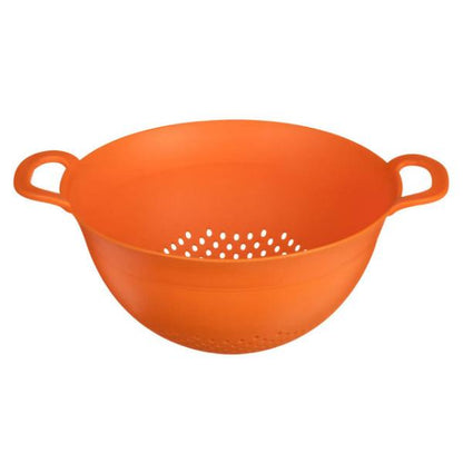 Elon Orange Plastic Large Colander House, Home & Garden