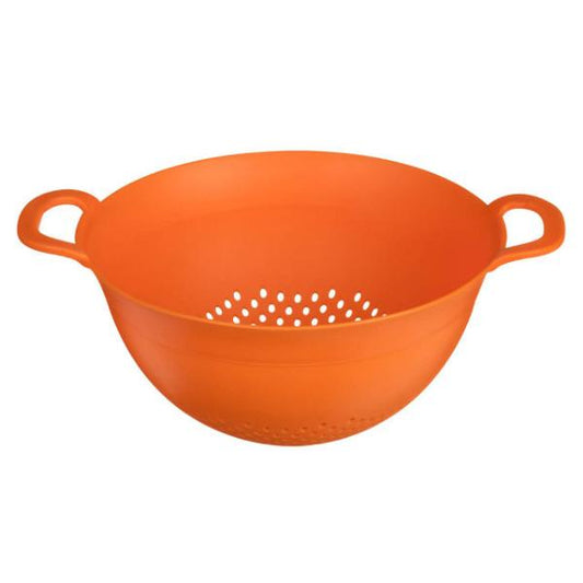 Elon Orange Plastic Large Colander House, Home & Garden
