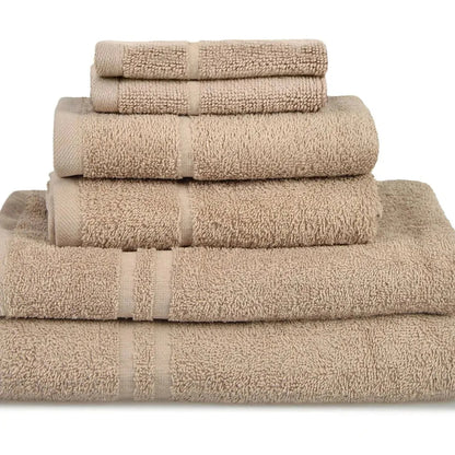 Essentials 6pk Ribbon Tied Towel Bale - Stone AK Kin Garden Supplies