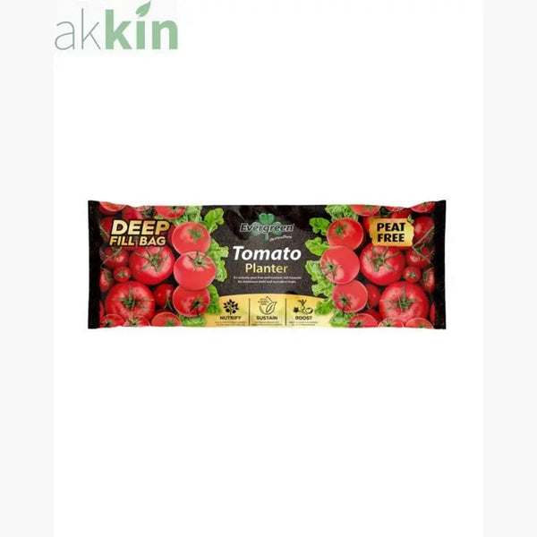 Evergreen Deep Fill Peat Free Tomato & Vegetable Planter 56L AK Kin Garden Supplies